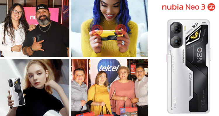 nubia lanza en Chihuahua el Neo 3 5G edición Free Fire con diseño gamer y alto rendimiento